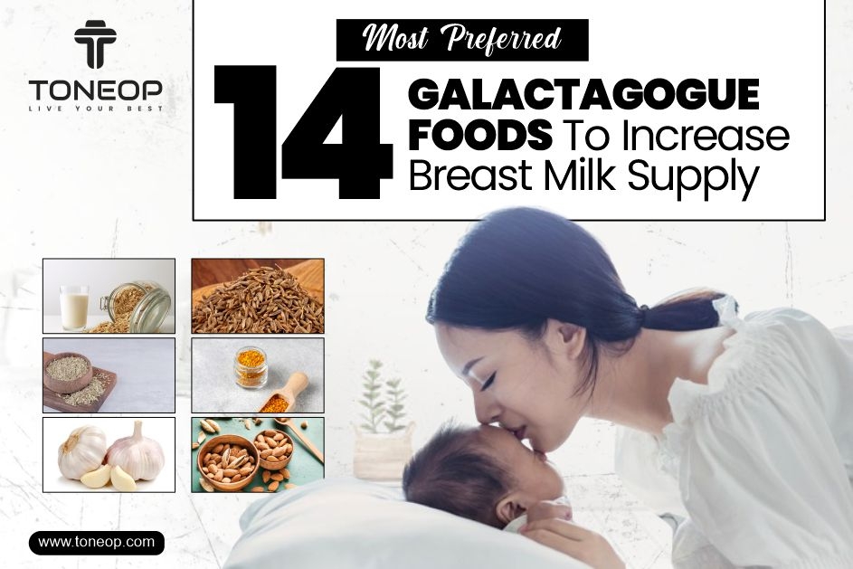 Most-Preferred 14 Galactagogue Foods To Increase Breast Milk Supply