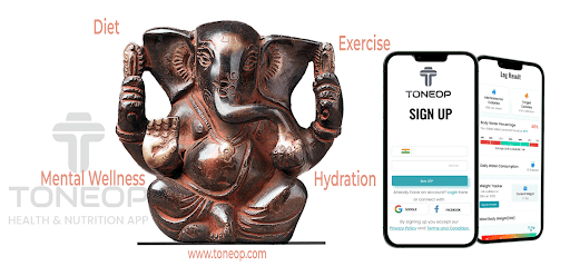 Lord Ganpati’s Four Arms Symbolises Diet, Exercise, Hydration And Mental Wellness